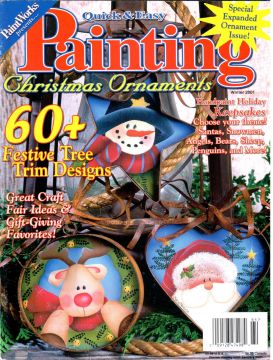 Quick and Easy Painting - Winter 2001 - Christmas Ornaments